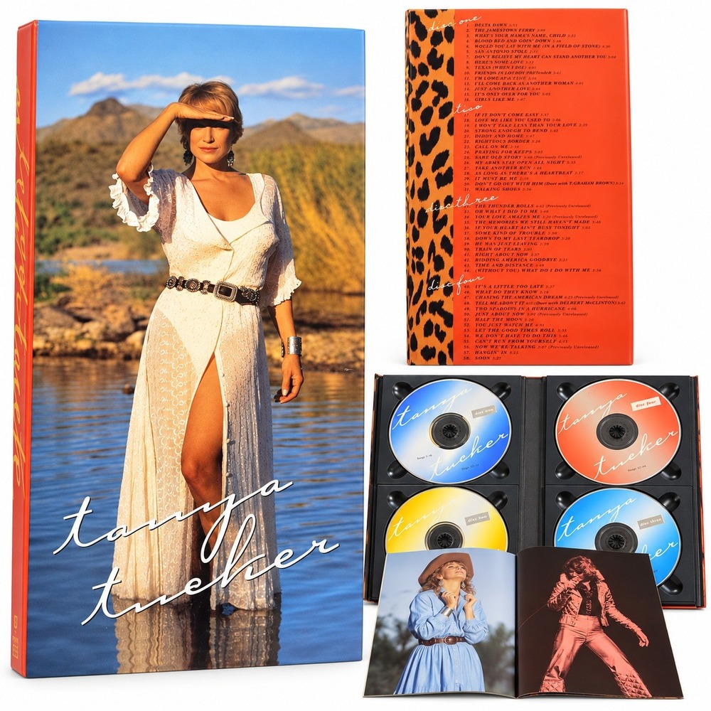 Liberty Tanya Tucker 4 CD Box Set Anthology 1994 Excellent Country Music Hits